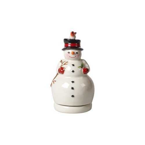 Snowman karácsonyi porcelán figura - Villeroy & Boch