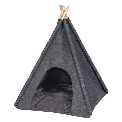 Sötétszürke teepee sátor kisállatoknak - Wenko