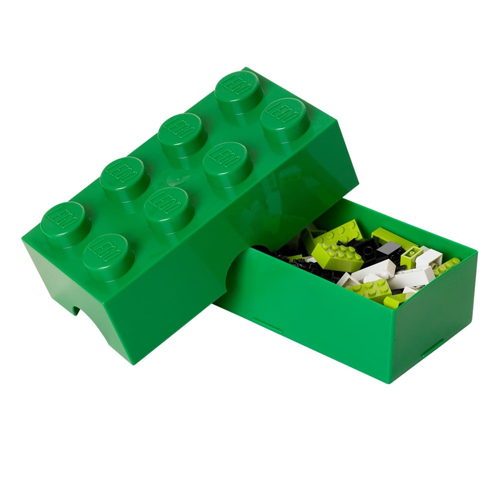 Sötétzöld uzsonnásdoboz - LEGO®