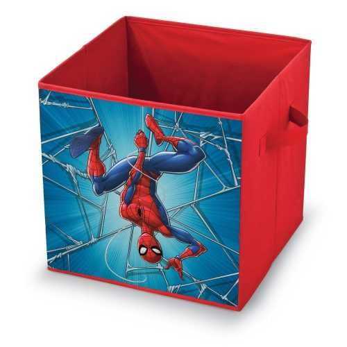 Spiderman piros tárolódoboz