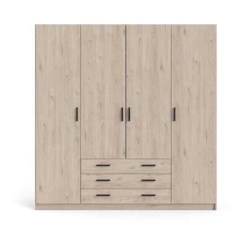 Sprint szekrény tölgyfa dekorral