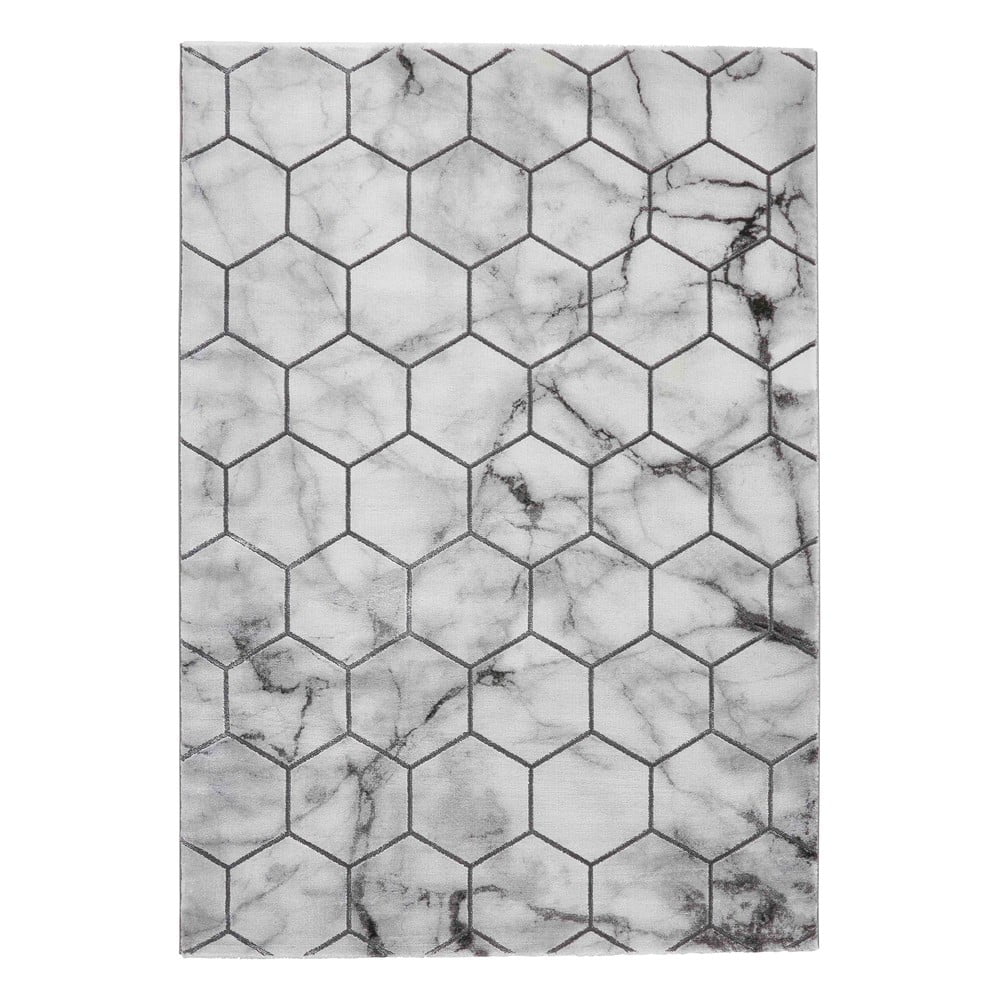 Szürke-ezüstszínű szőnyeg 170x120 cm Craft - Think Rugs
