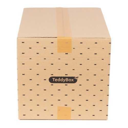 Teddy 2 db-os bézs tárolódoboz szett
