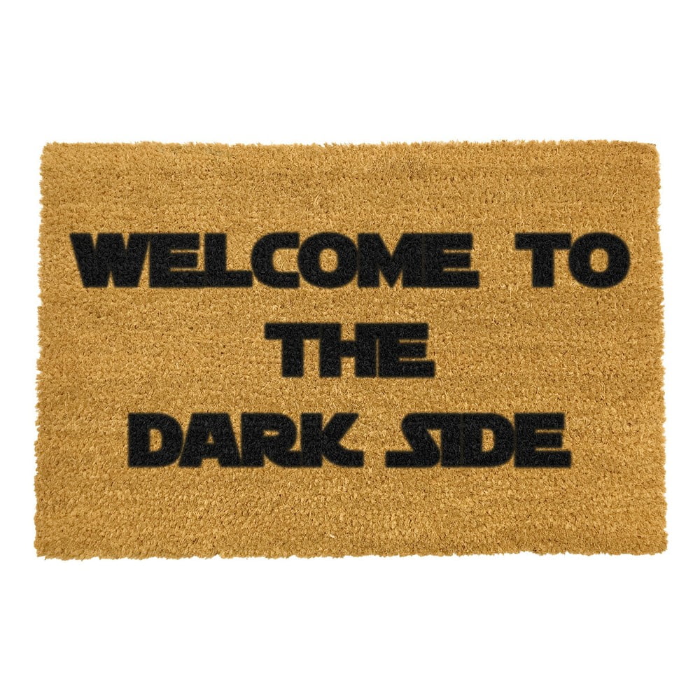 Welcome to the Darkside természetes kókuszrost lábtörlő