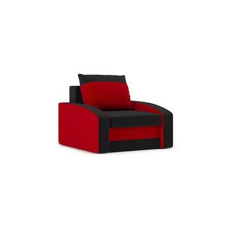 HEWLET fotel Fekete /piros Signal-butor