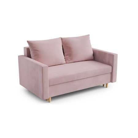 Szétnyitható kanapé LENA Rózsaszín RIMALL