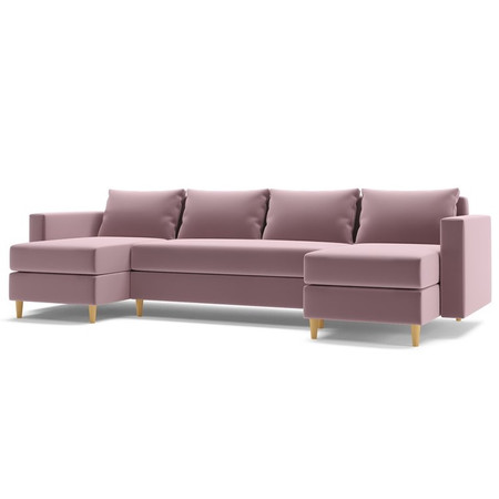 Szétnyitható kanapé LIVIO Rózsaszín RIMALL