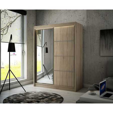Pako Gardróbszekrény (250 cm) Sonoma tölgy Furniture