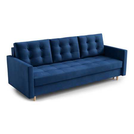 Nagyméretű szétnyitható kanapé SAWA Kék RIMALL