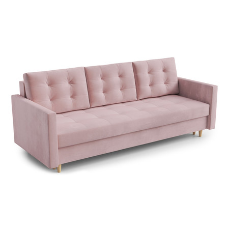 Nagyméretű szétnyitható kanapé SAWA Rózsaszín RIMALL