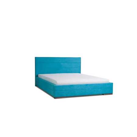 MONIKA kárpitozott ágy (kék) 140x200 cm TT-FURNITURE