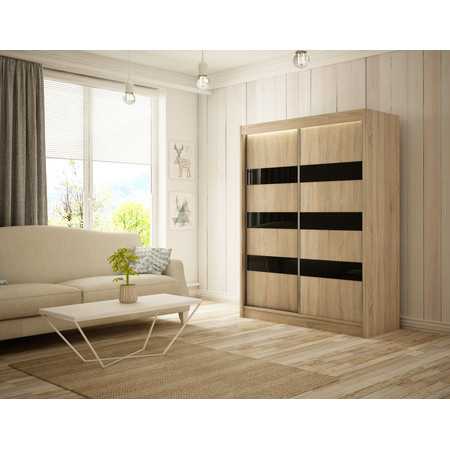 Solit Gardróbszekrény (250 cm) Sonoma tölgy Furniture