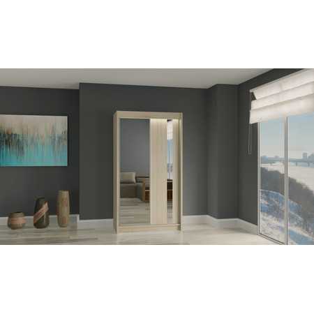Gracja Gardróbszekrény (180 cm) Sonoma tölgy Furniture