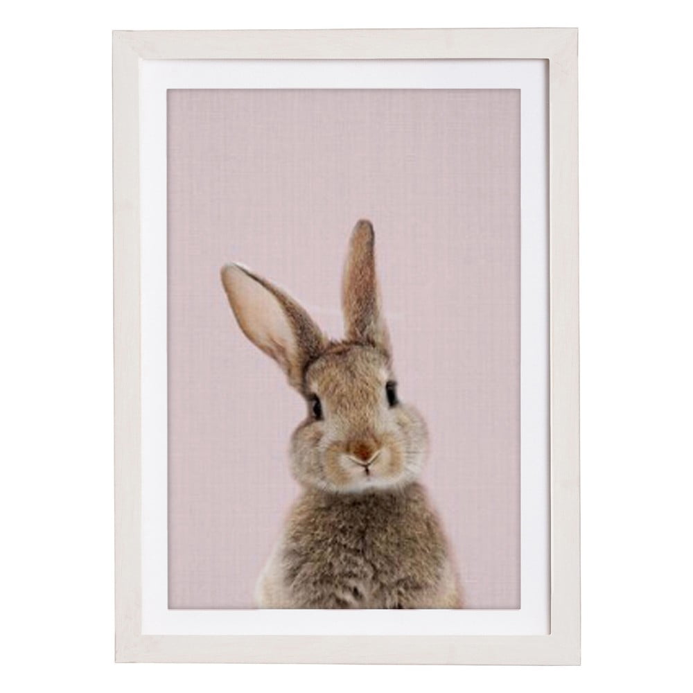 Baby Rabbit keretezett falikép