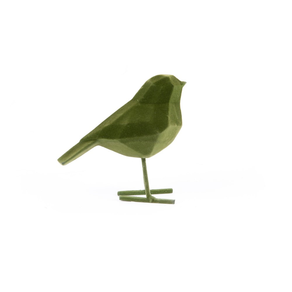 Bird sötétzöld dekorációs szobor