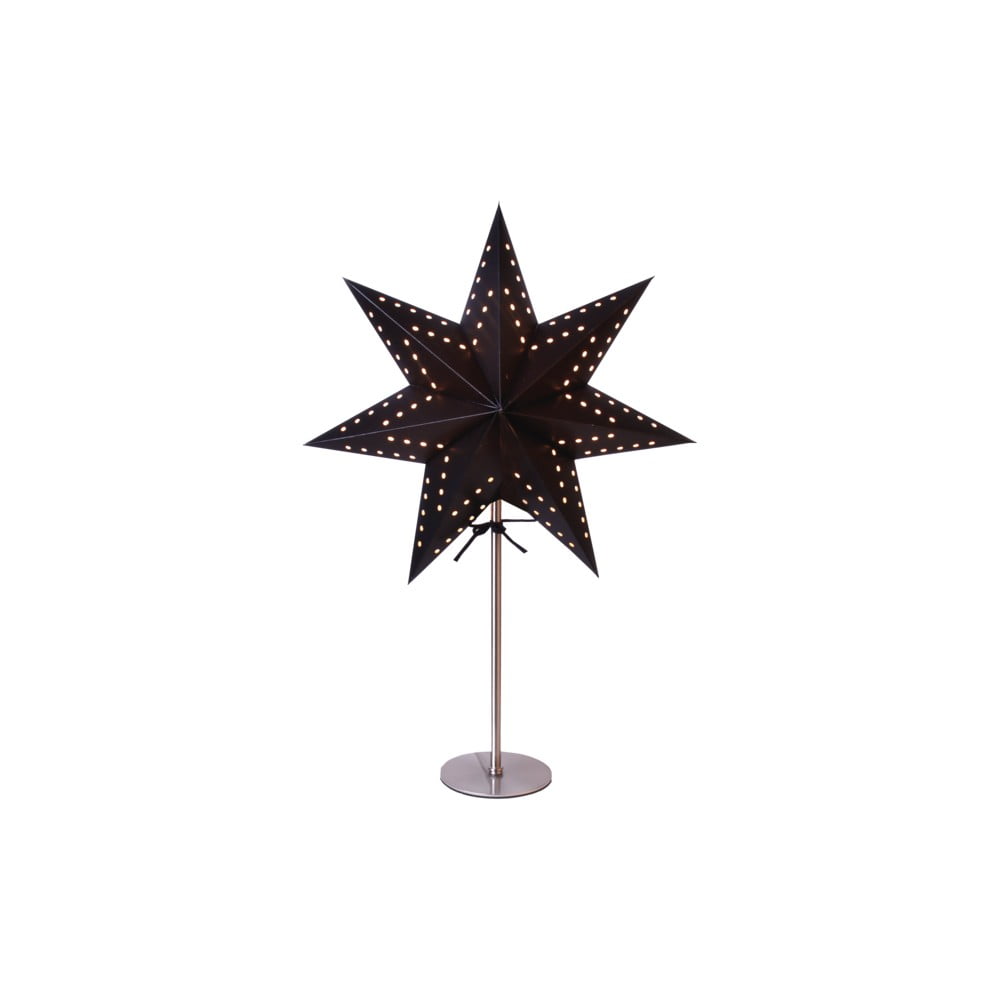 Bobo fekete világító csillag dekoráció