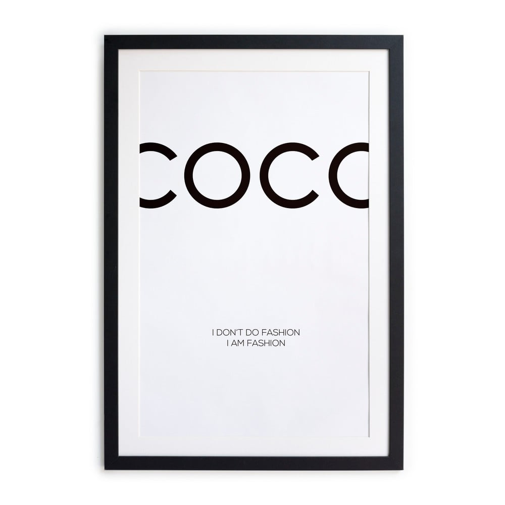 Coco fekete-fehér plakát