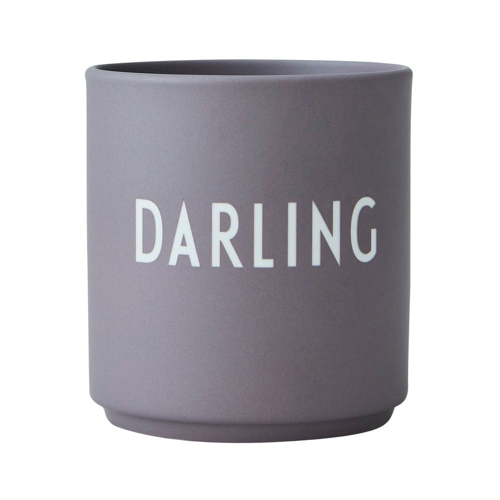 Darling szürke porcelánbögre