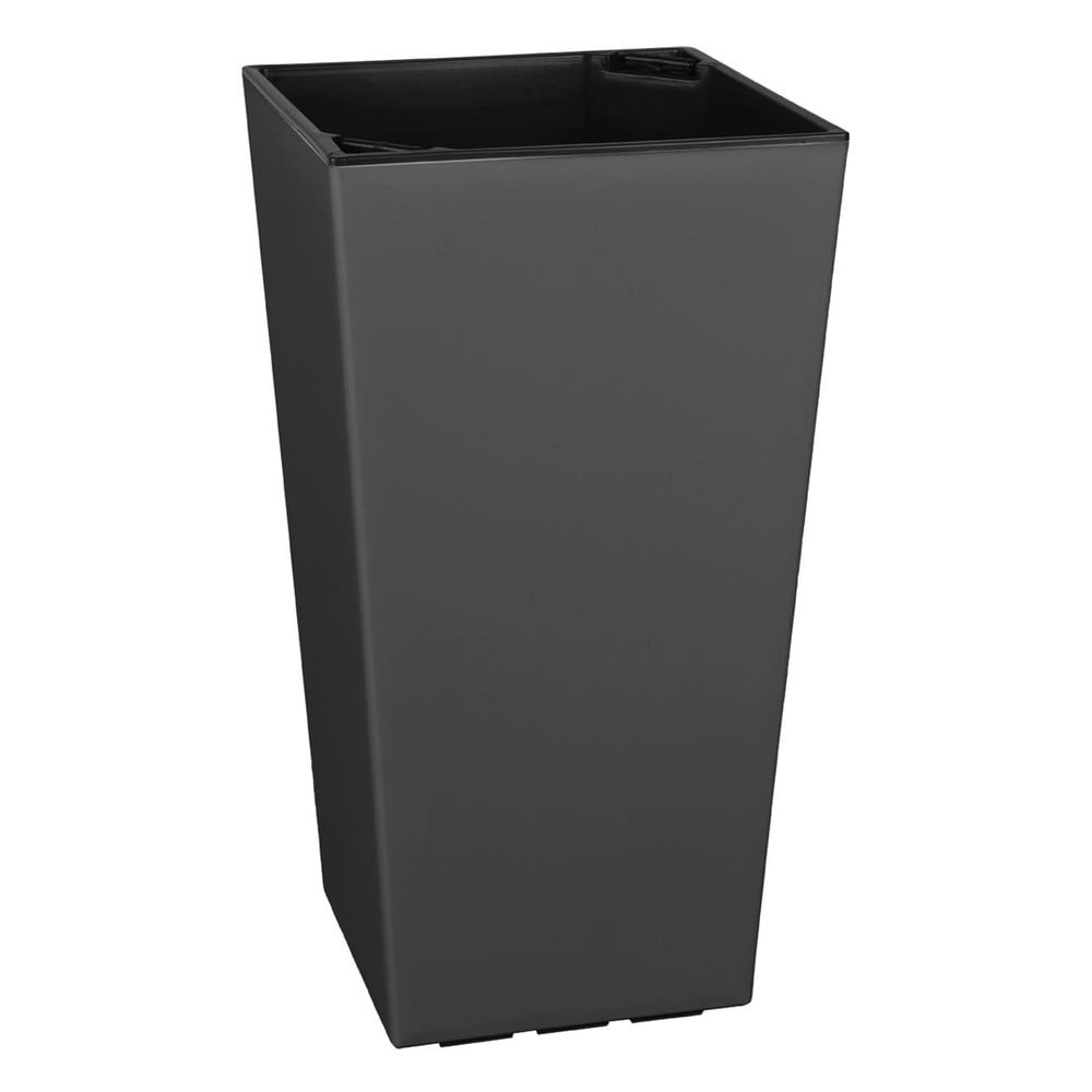 Elise antracitszürke matt kültéri kaspó