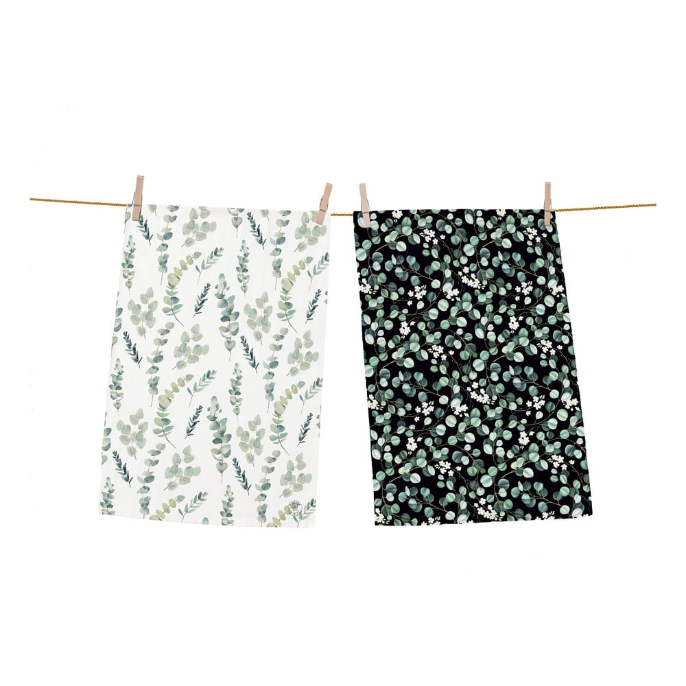 Eucalyptus Branches 2 db pamut konyharuha