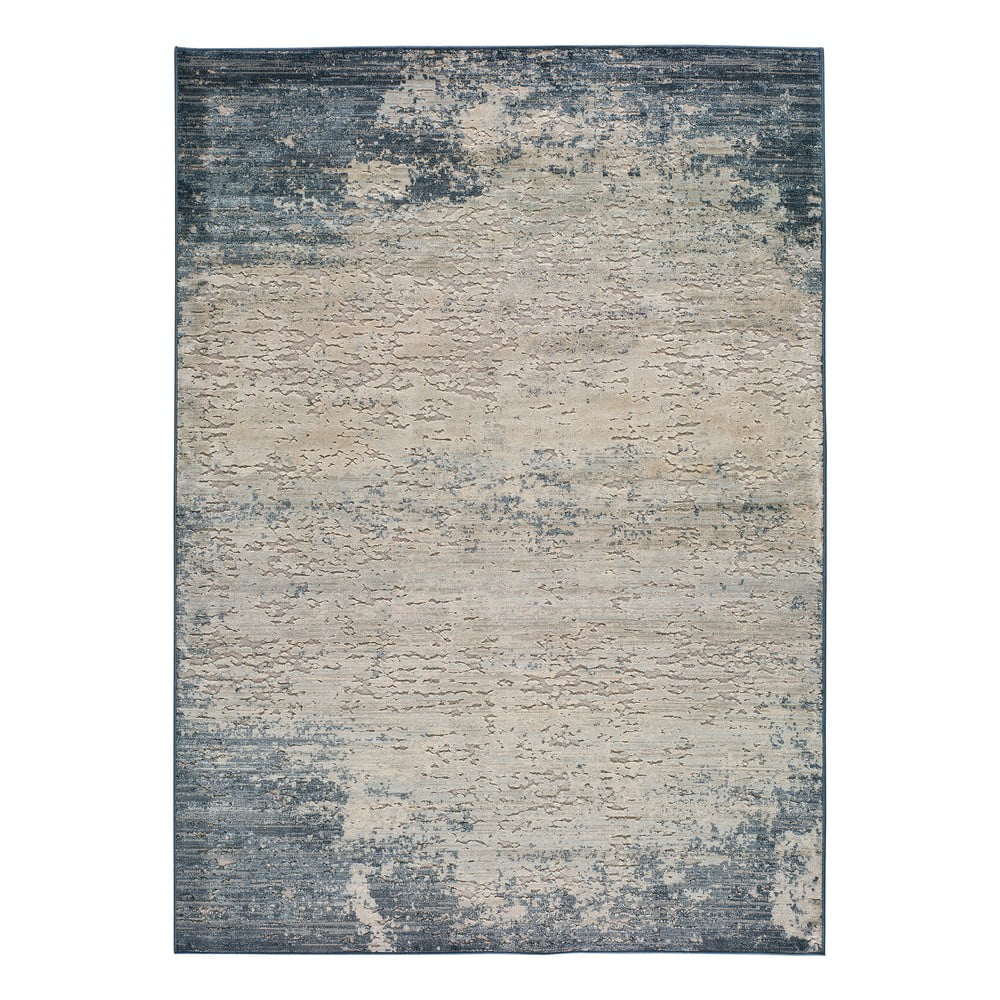 Farashe Abstract szürke-kék szőnyeg