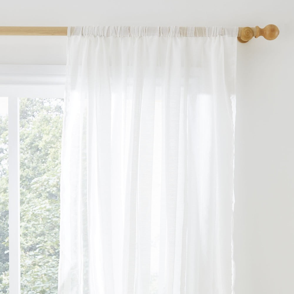 Fehér függöny 183x140 cm Aletta - Pineapple Elephant