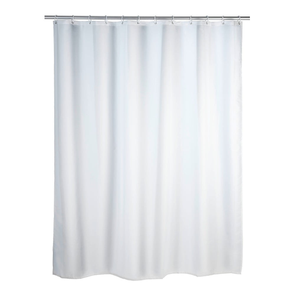 Fehér zuhanyfüggöny