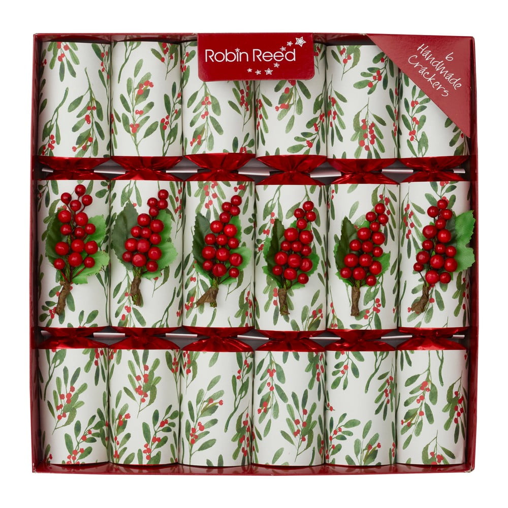 Karácsonyi cracker készlet 6 db-os Jolly Holly - Robin Reed