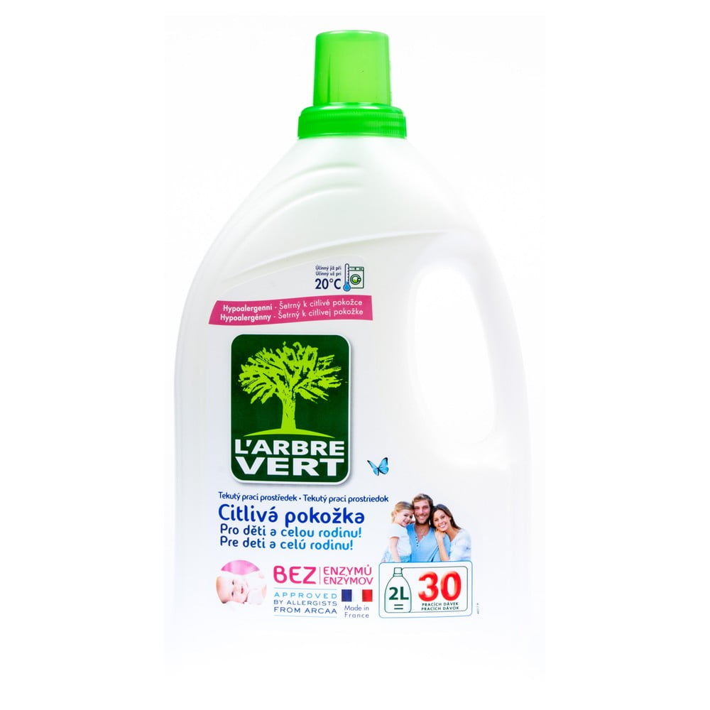 L´Arbre Vert Sensitive öko mosógél érzékeny bőrre