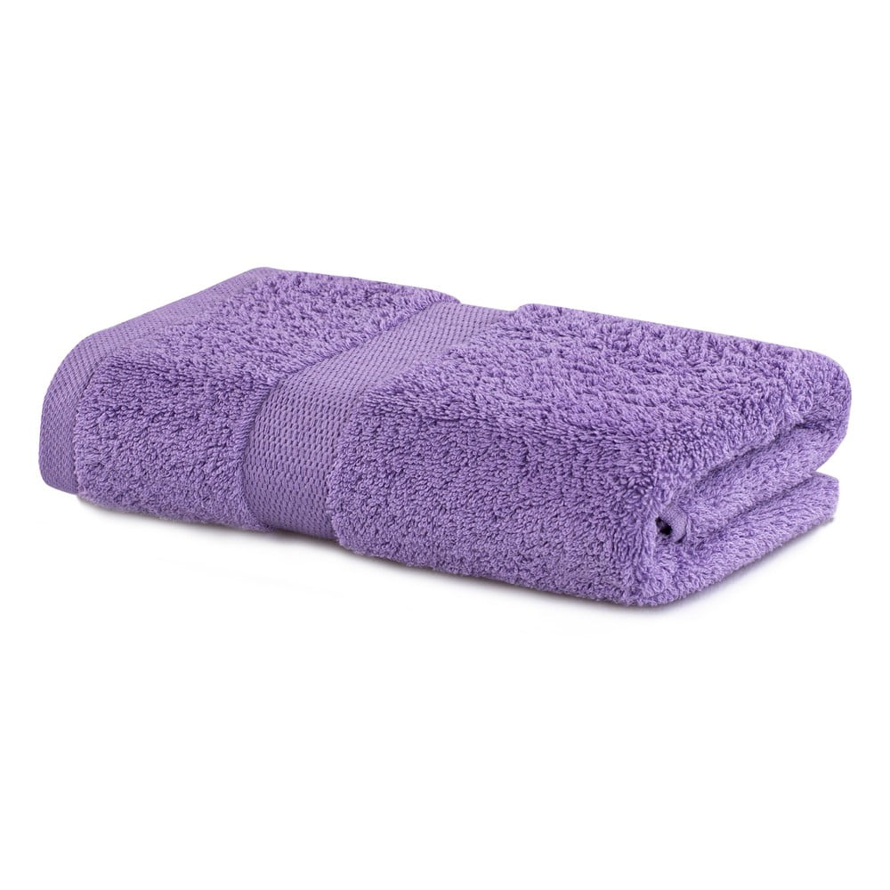 Marina világoslila törölköző