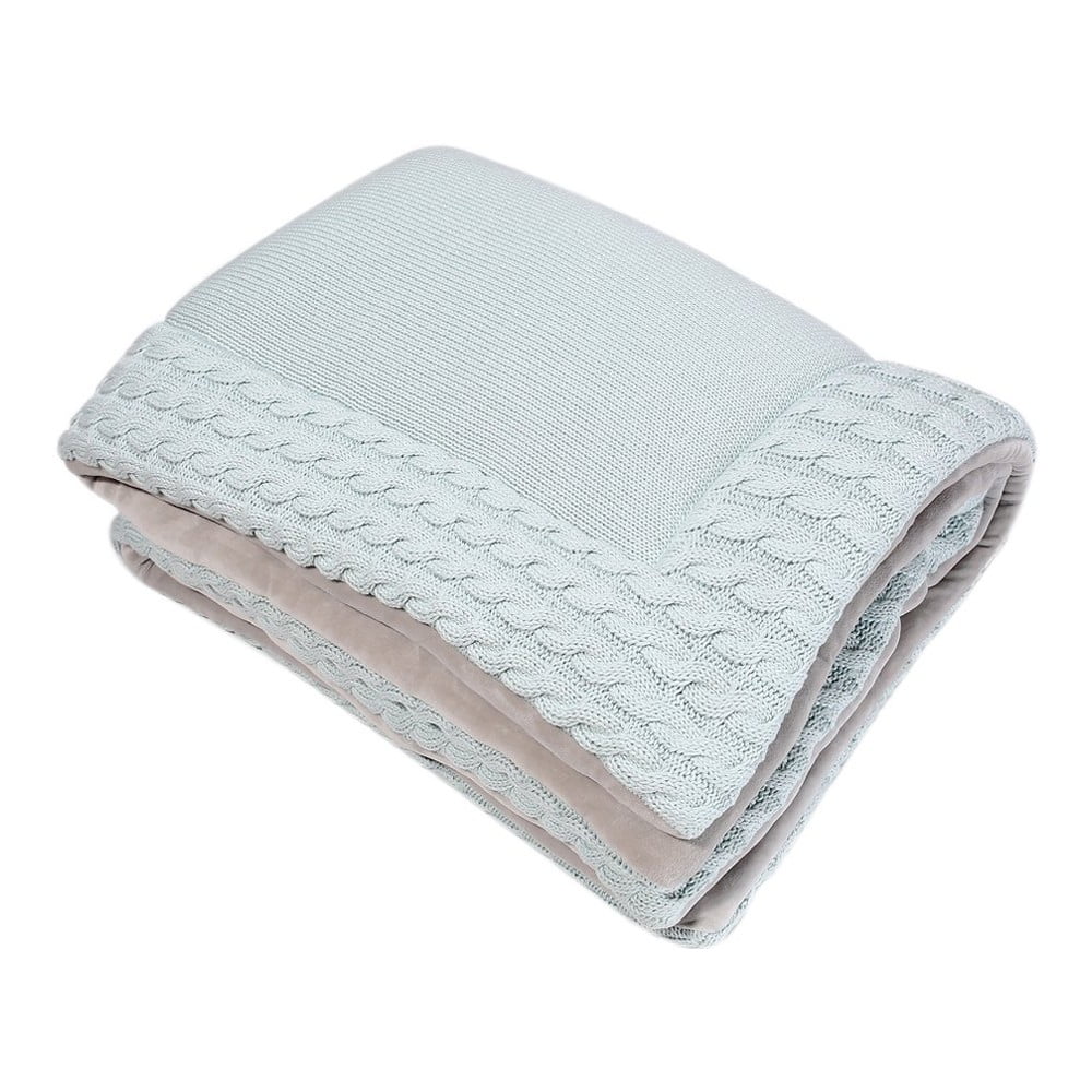 Mat kék pamut játszószőnyeg