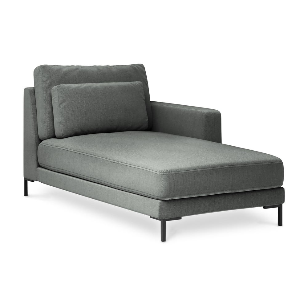 Seine szürke fekvőfotel