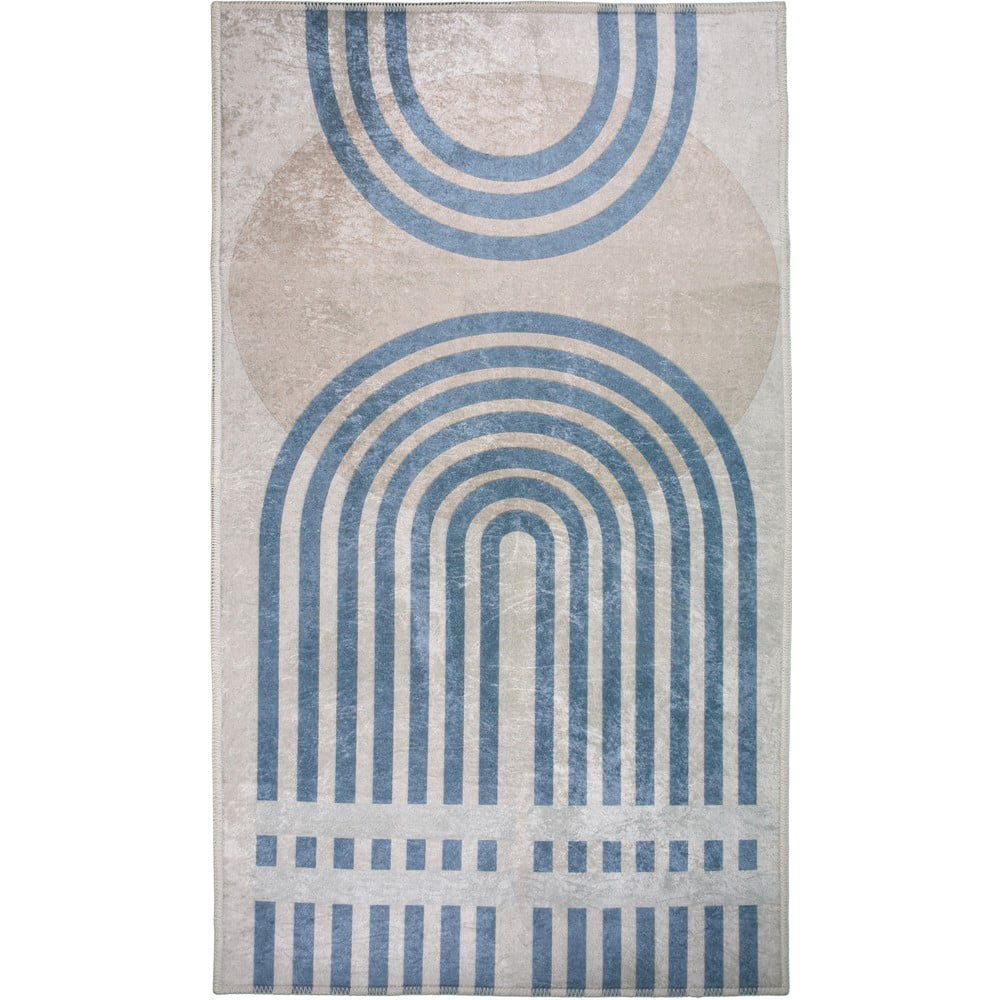 Kék/szürke szőnyeg 140x80 cm - Vitaus