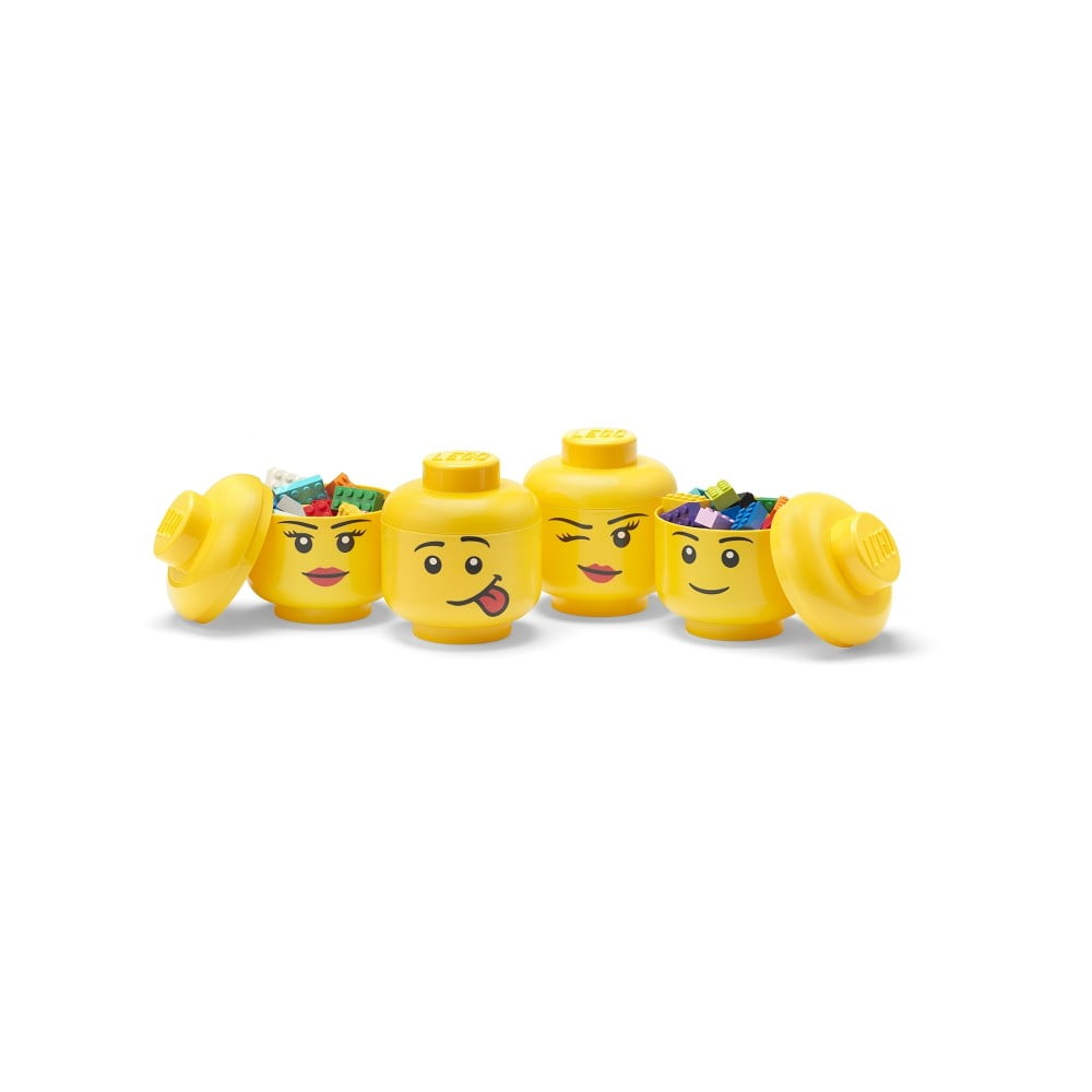 Műanyag gyerek tárolódoboz készlet 4 db-os Multi-Pack - LEGO®