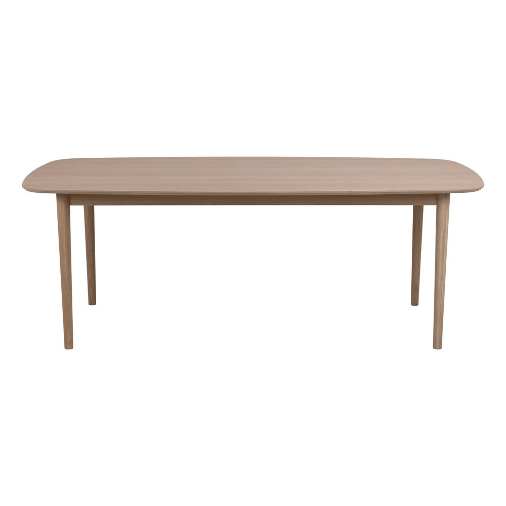 Összecsukható étkezőasztal tölgyfából 210x100 cm-es asztallappal Aston - Actona