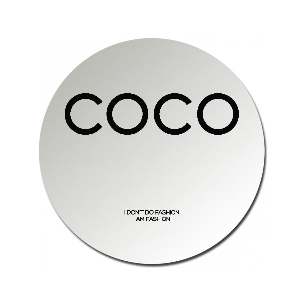 Coco Chanel kerek tükör