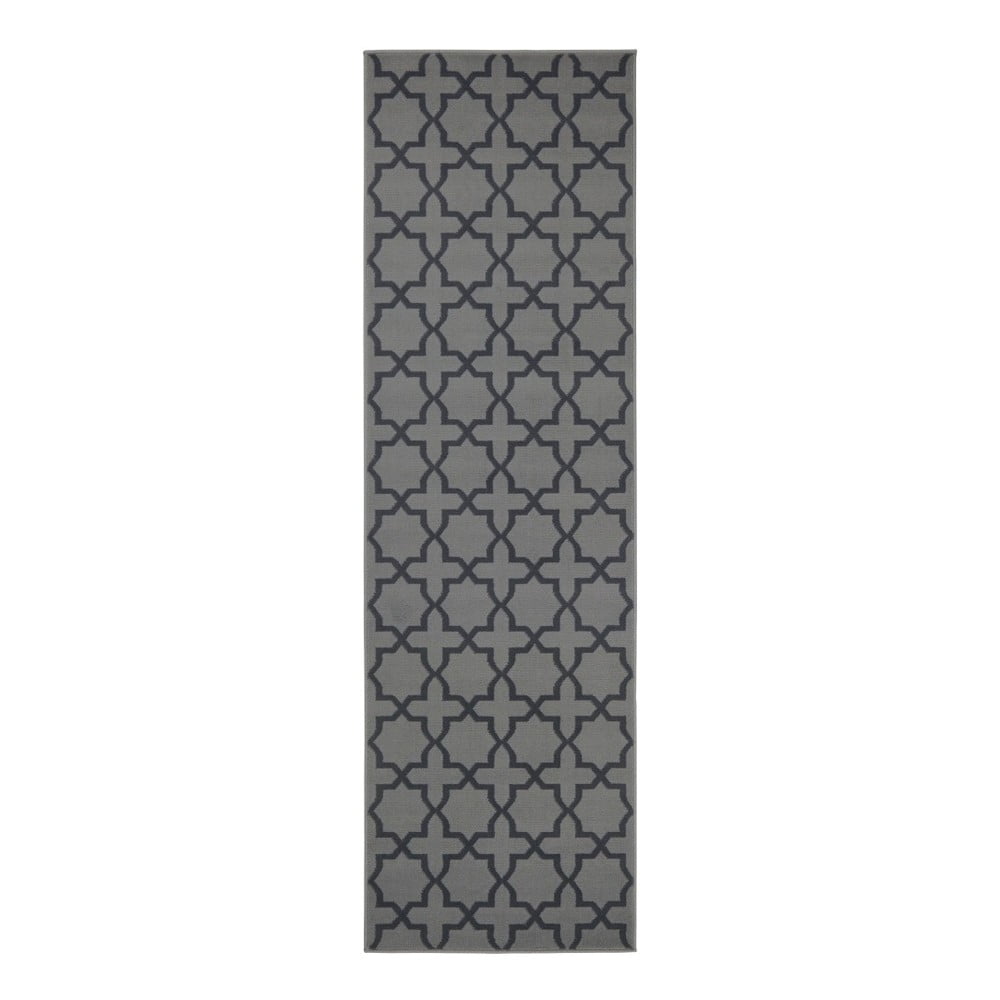 Szürke szőnyegfutó 350x80 cm Glam - Hanse Home