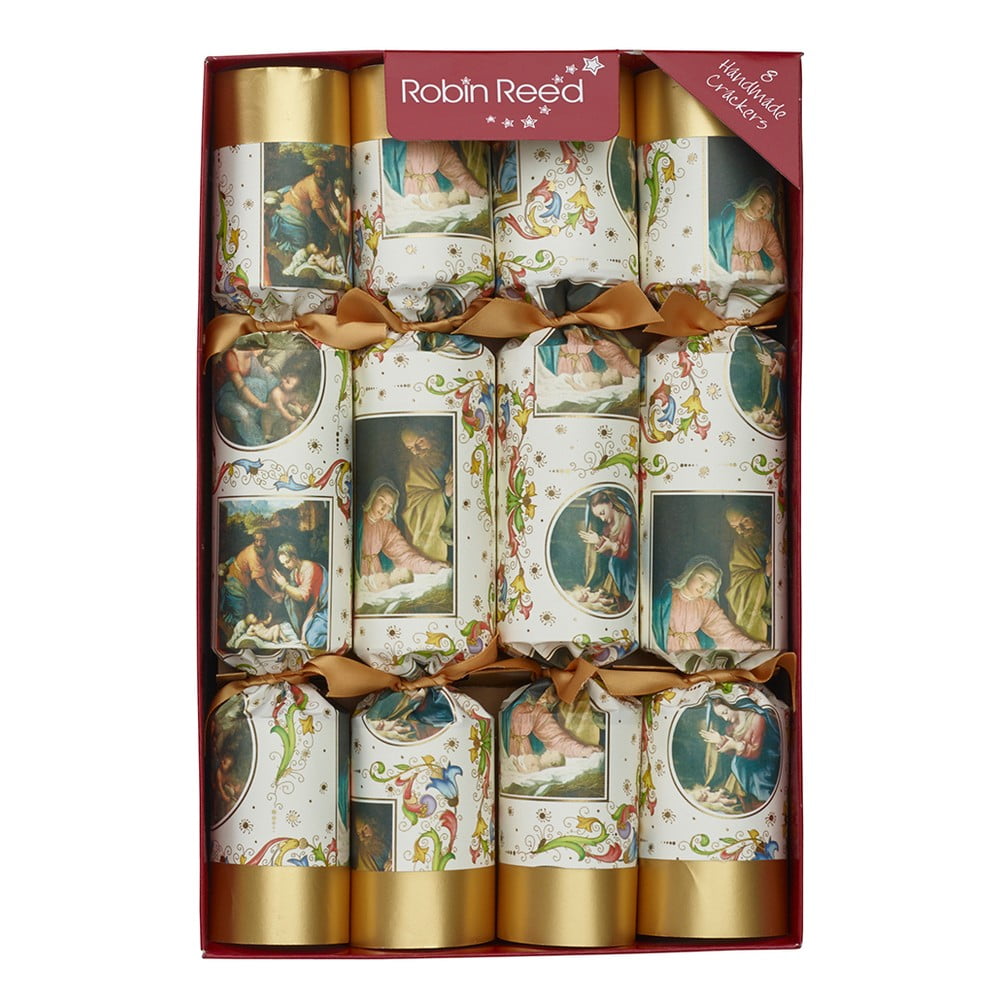Nativity 8 db-os karácsonyi cracker szett - Robin Reed