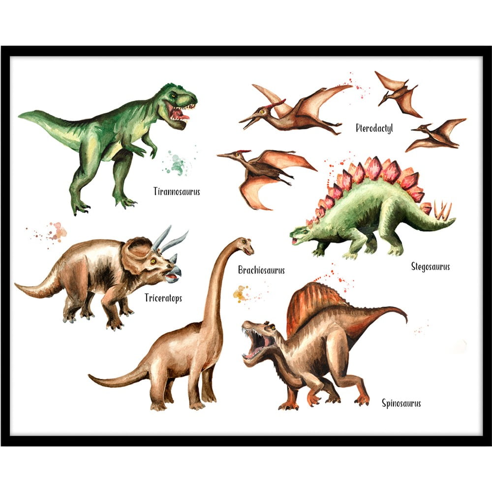 Artbox Dinosaur gyerek plakát