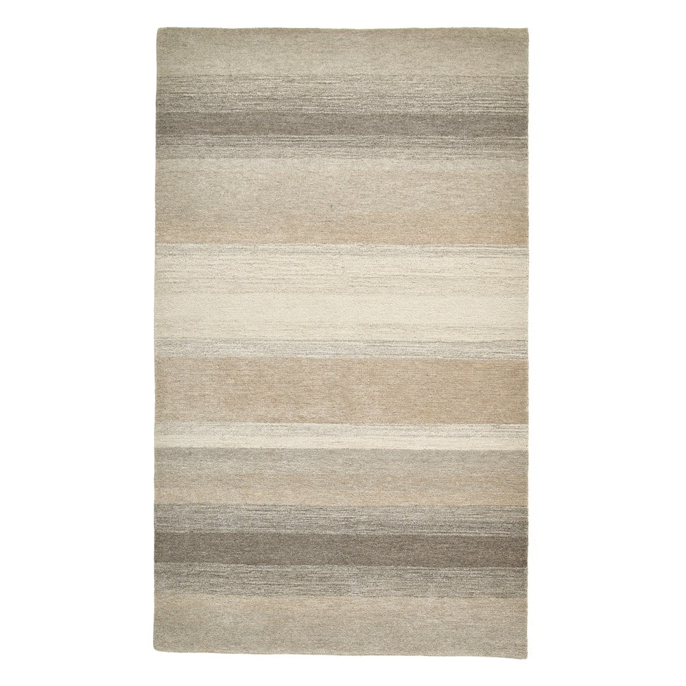 Barna-bézs gyapjú szőnyeg 230x150 cm Elements - Think Rugs