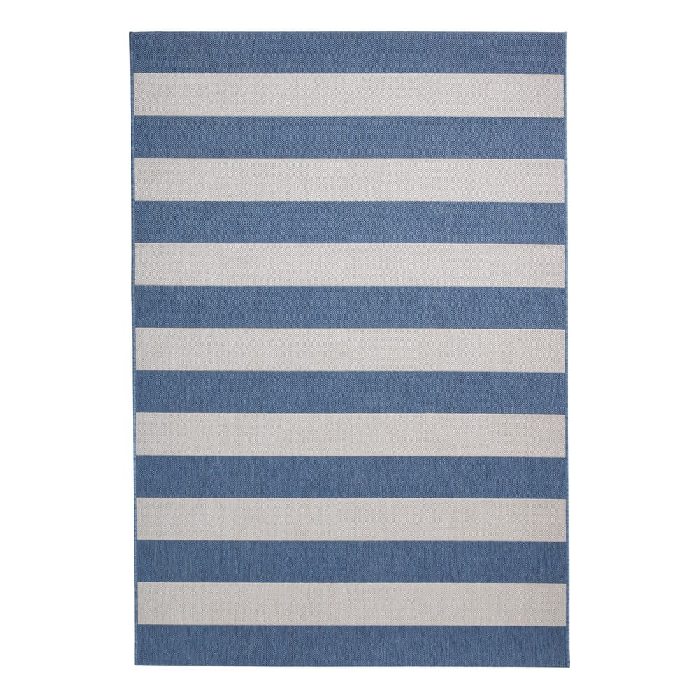 Kék-bézs kültéri szőnyeg 230x160 cm Santa Monica - Think Rugs