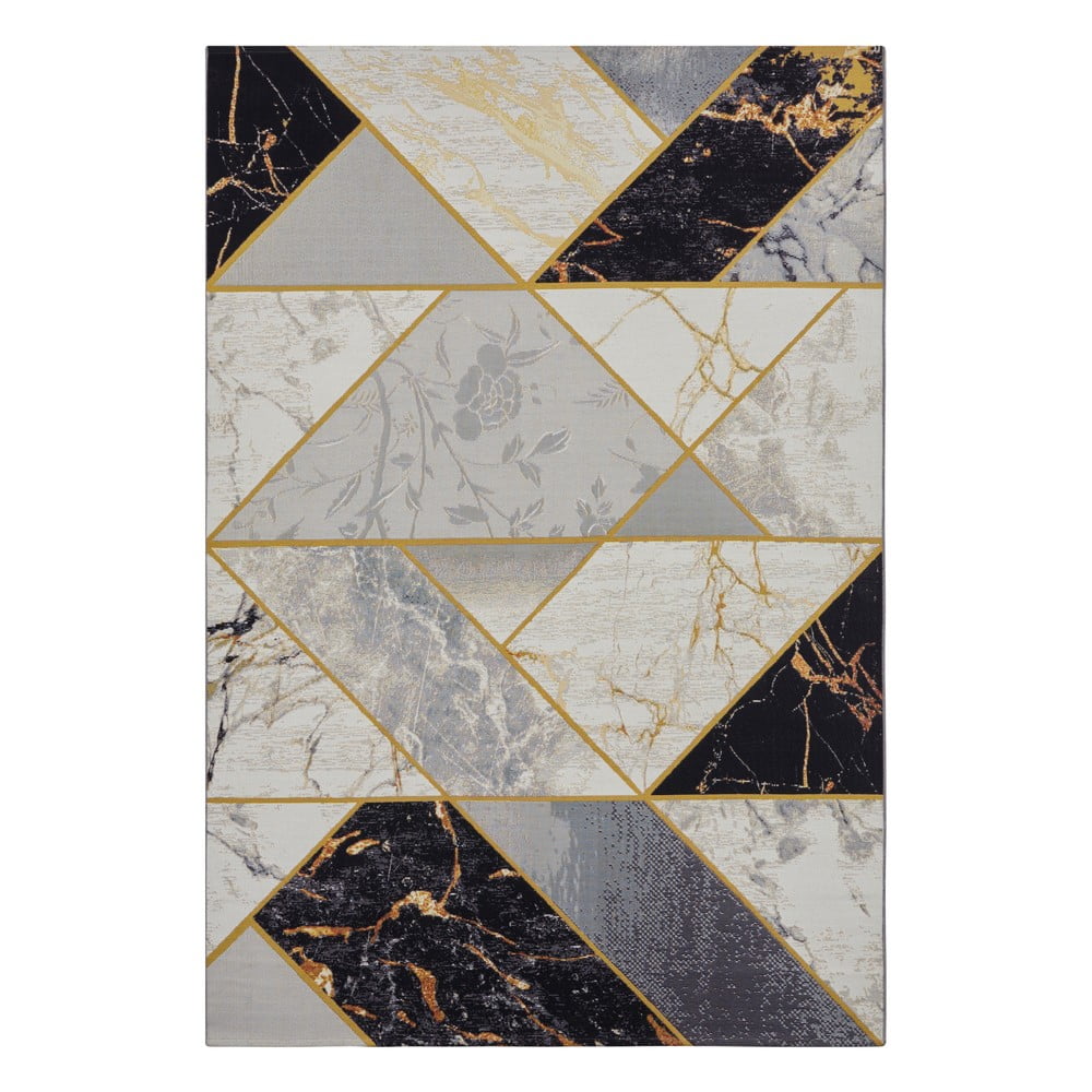 Sárga-szürke kültéri szőnyeg 235x160 cm Flair - Hanse Home