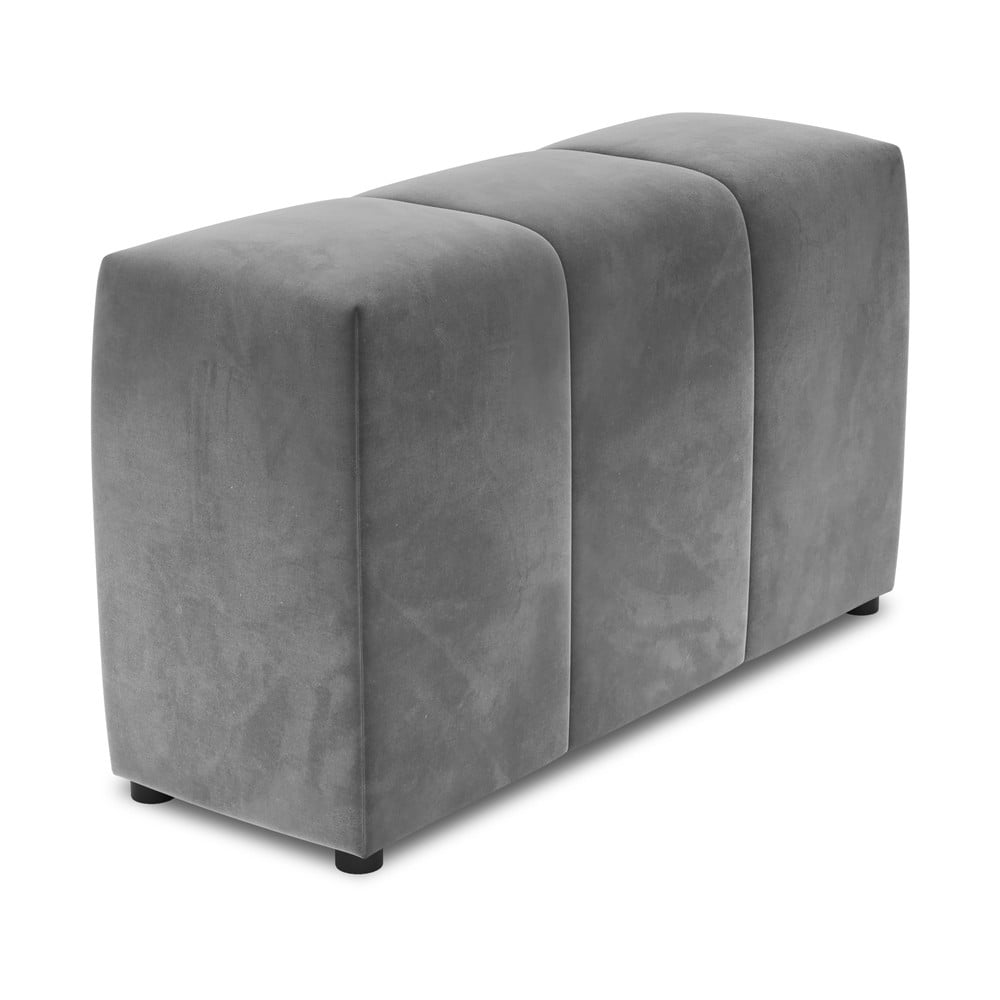 Szürke bársony háttámla moduláris kanapéhoz Rome Velvet - Cosmopolitan Design