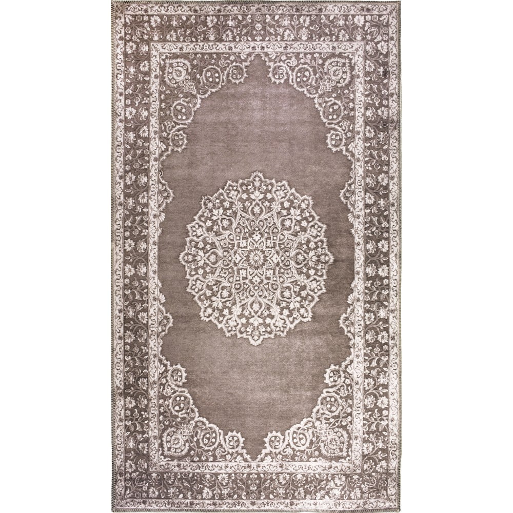Bézs mosható szőnyeg 180x120 cm - Vitaus