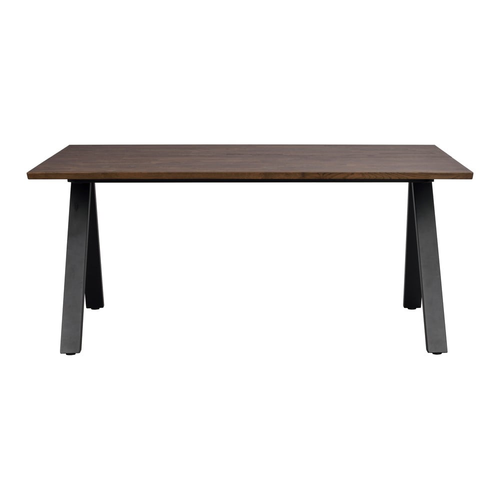 Bővíthető étkezőasztal tölgyfa asztallappal 170x100 cm Carradale - Rowico
