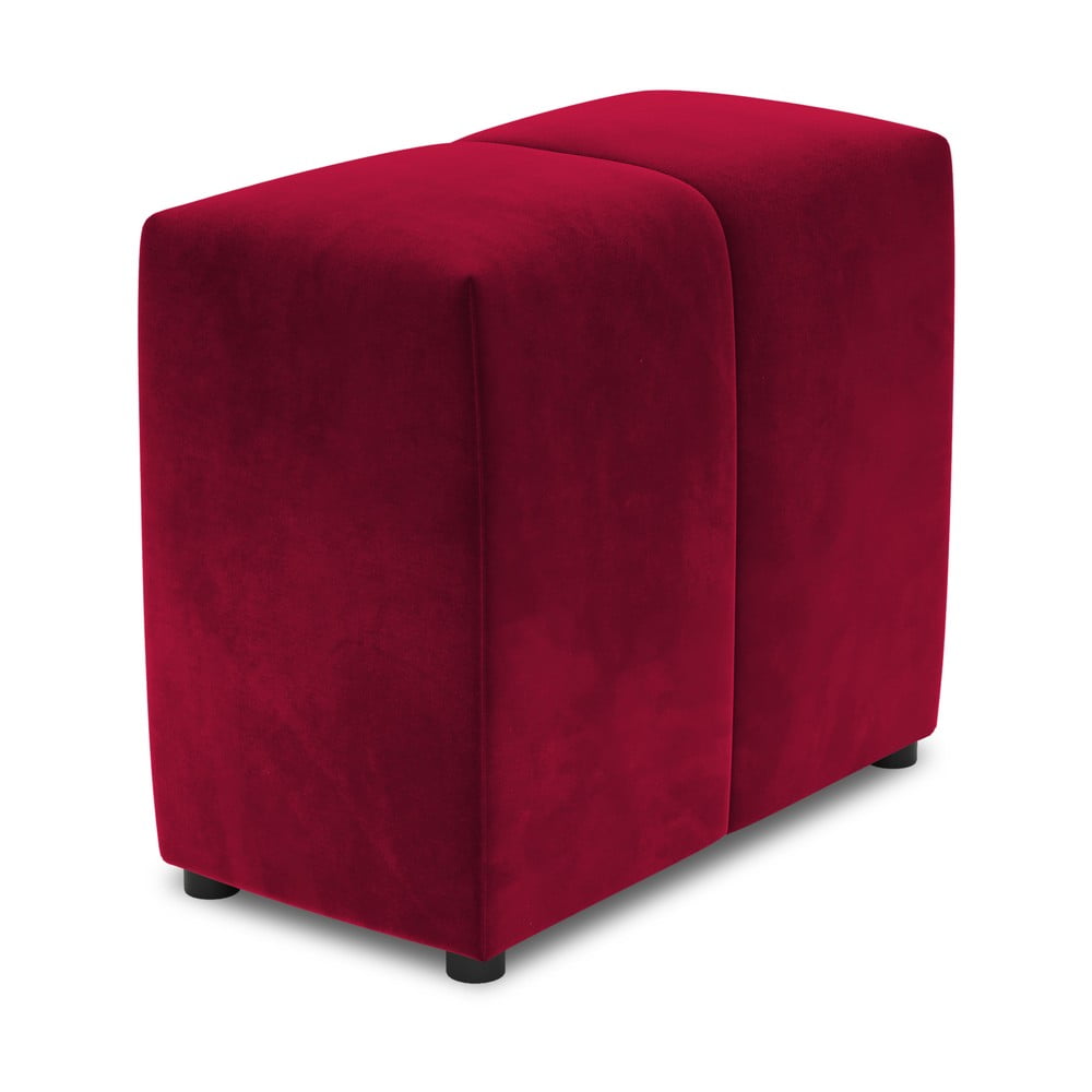 Piros bársony háttámla moduláris kanapéhoz Rome Velvet - Cosmopolitan Design