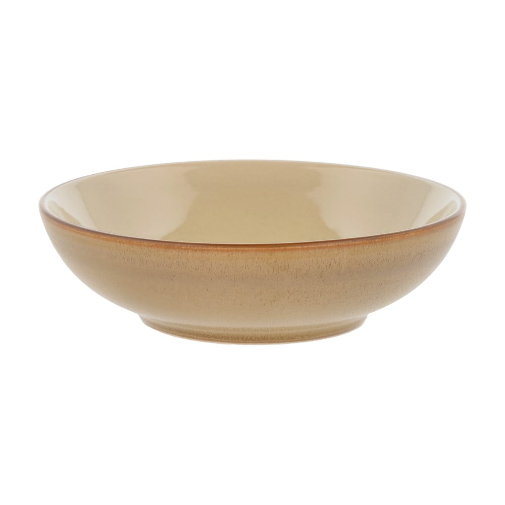 Bézs agyagkerámia tál ø 20 cm – Bitz