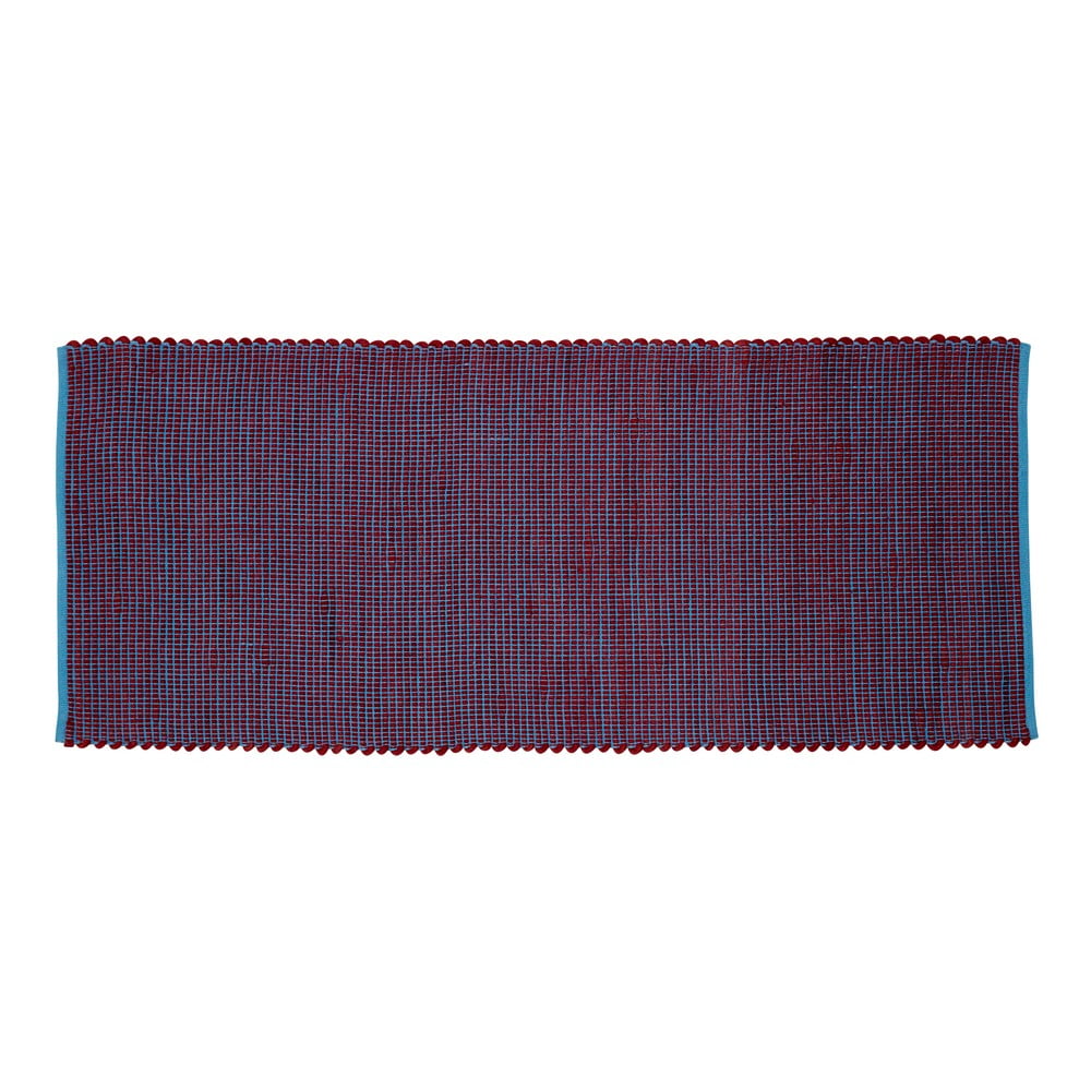 Lexa lila-kék gyapjú és pamut szőnyeg