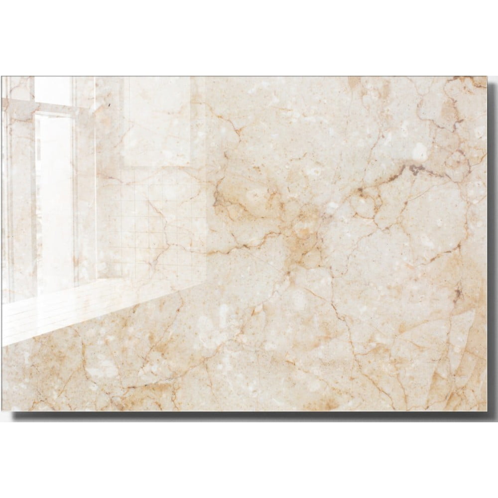 Üveg kép 100x70 cm Marble – Wallity