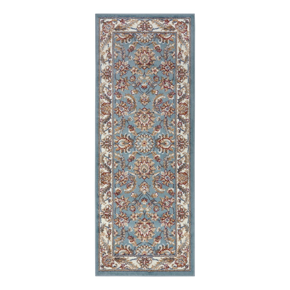 Világoszöld-krémszínű futószőnyeg 80x240 cm Orient Reni – Hanse Home